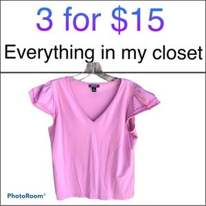 MUST BUNDLE Womens Large Pink Top